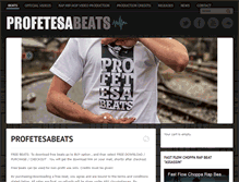 Tablet Screenshot of profetesa-beats.com